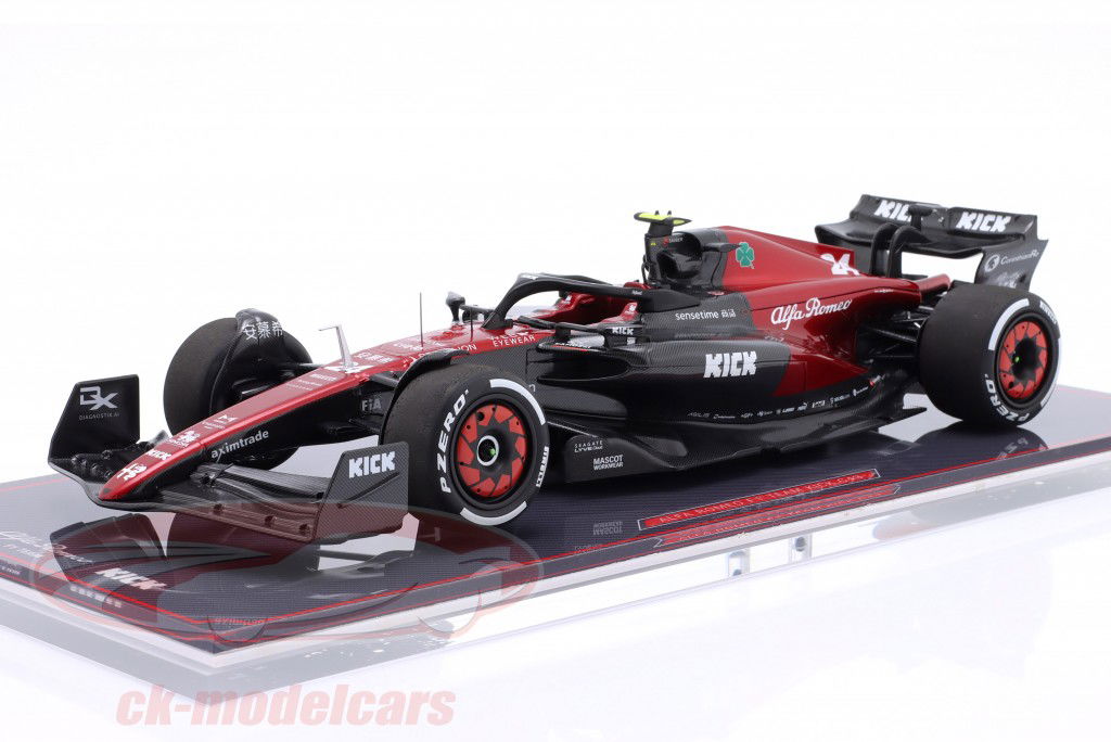 Zhou Guanyu Alfa Romeo C43 #24 australiano GP formula 1 2023 1:18 NZG