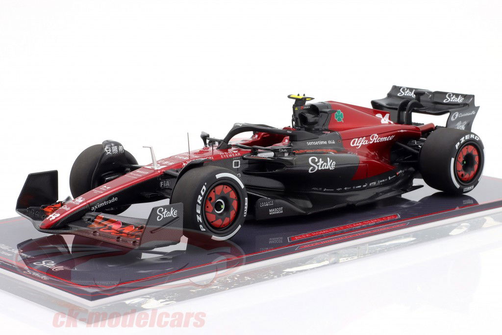 Zhou Guanyu Alfa Romeo C43 #24 Hollandsk GP formel 1 2023 1:18 NZG