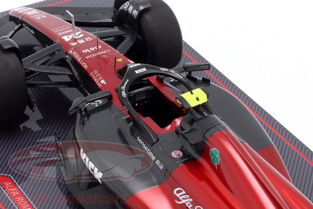 Zhou Guanyu Alfa Romeo C43 #24 australiano GP formula 1 2023 1:18 NZG
