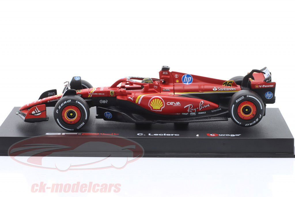 Charles Leclerc Ferrari SF-24 #16 Winner Italian GP Formula 1 2024 1:43 Bburago