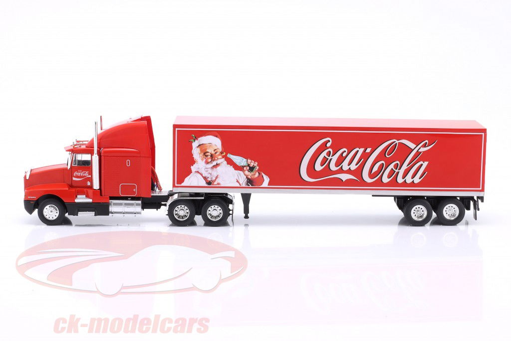 Kenworth T600 セミトレーラートラック Coca-Cola 建設年 1986 赤 1:43 WERK83