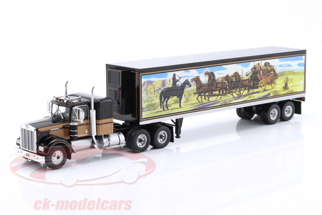 Kenworth W925 Semi-trailer truck Smokey and the Bandit (1977) 1:43 WERK83