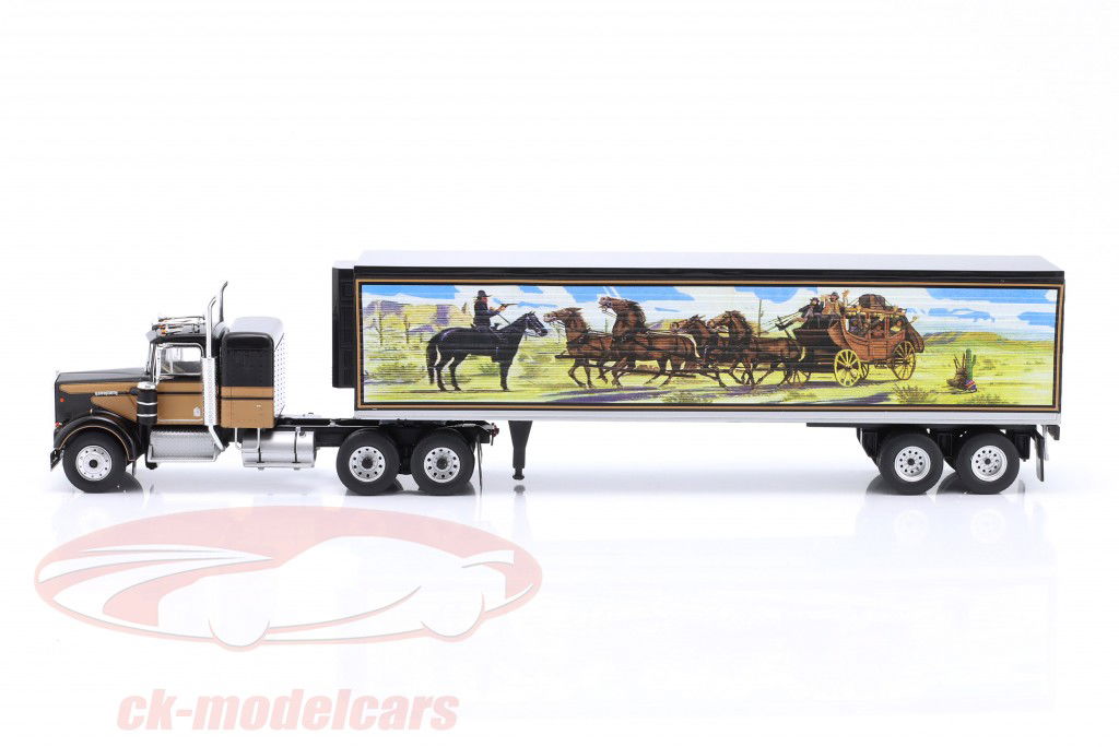 Kenworth W925 Semi-trailer truck Smokey and the Bandit (1977) 1:43 WERK83