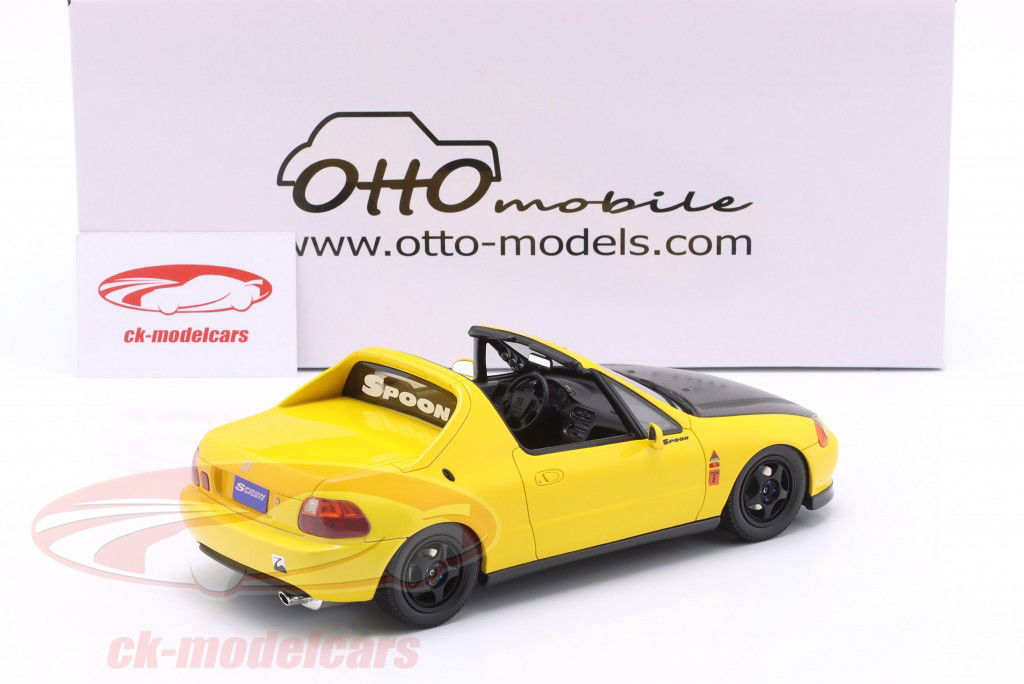 Honda Civic Del Sol Spoon Год постройки 1996 феникс желтый 1:18 OttOmobile