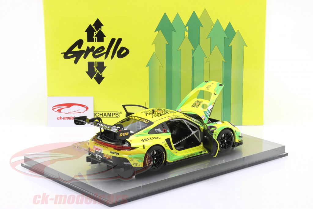 保时捷 911 GT3 R #91 获胜者 Hockenheim DTM 冠军 2023 Preining 1:18 Minichamps