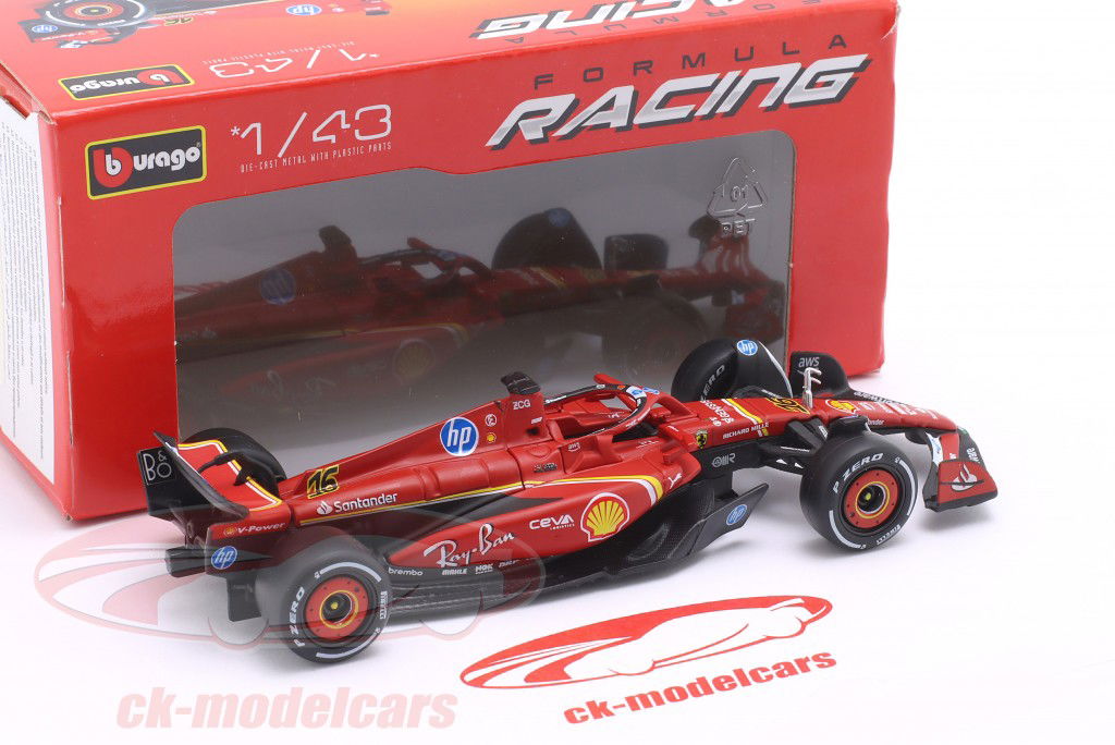 Charles Leclerc Ferrari SF-24 #16 勝者 イタリア GP 式 1 2024 1:43 Bburago