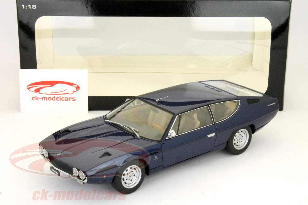 Lamborghini Espada Series 2 donkerblauwe 1:18 AUTOart