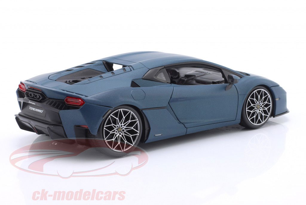 Lamborghini Temerario year 2024 dull blue 1:18 Bburago