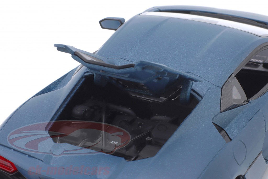 Lamborghini Temerario Год постройки 2024 тупой синий 1:18 Bburago