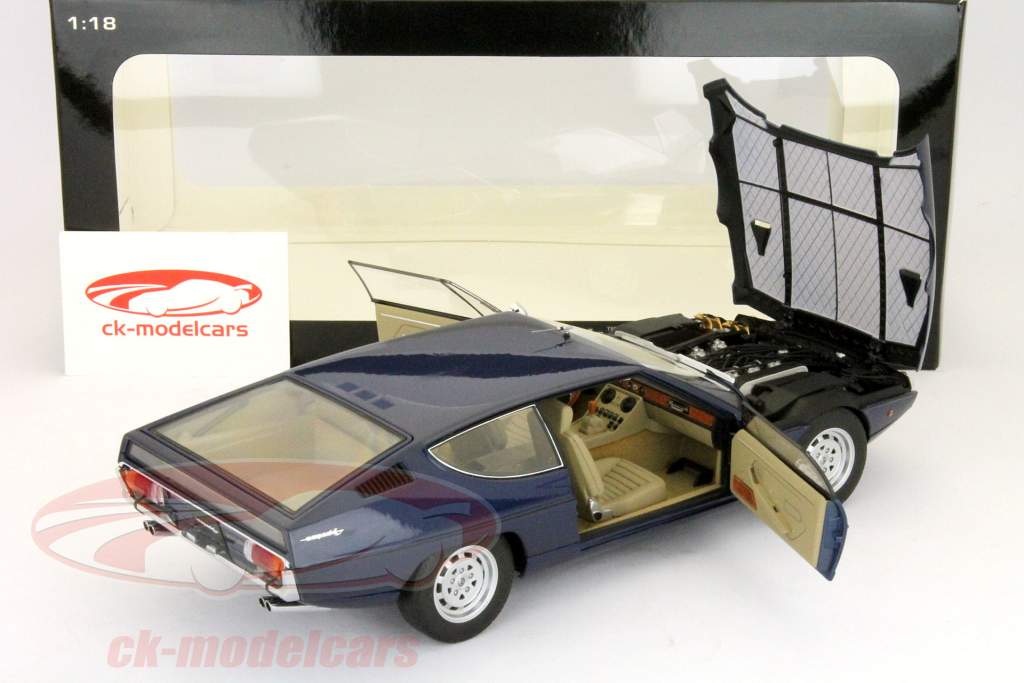 Lamborghini Espada Series 2 donkerblauwe 1:18 AUTOart