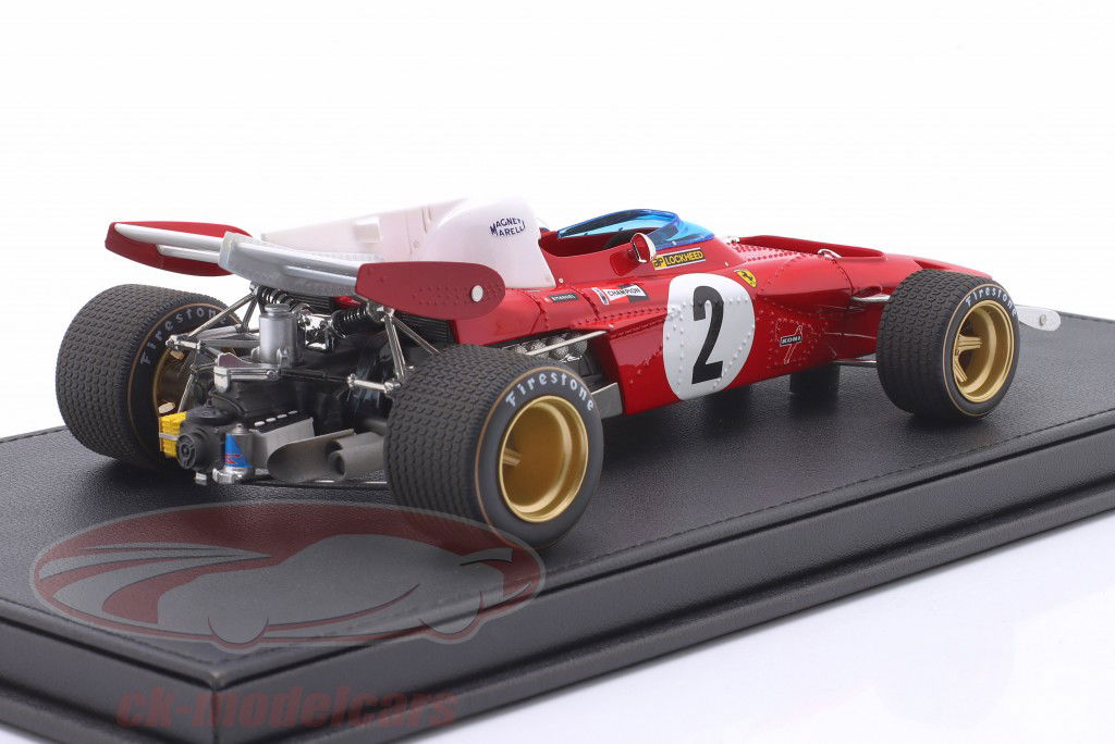 Jacky Ickx Ferrari 312B #2 winnaar Nederlands GP formule 1 1971 1:18 GP Replicas