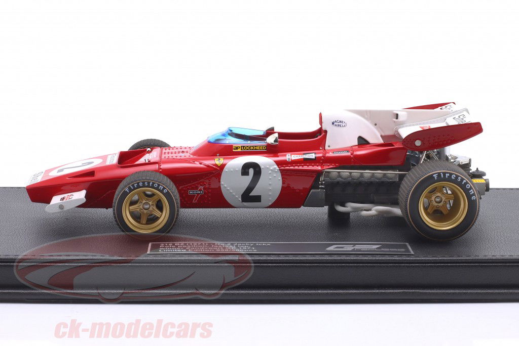 Jacky Ickx Ferrari 312B #2 winnaar Nederlands GP formule 1 1971 1:18 GP Replicas