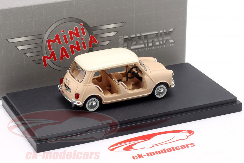 Mini Beach Car 建造年份 1962 浅褐色的 / 白色的 1:43 Matrix