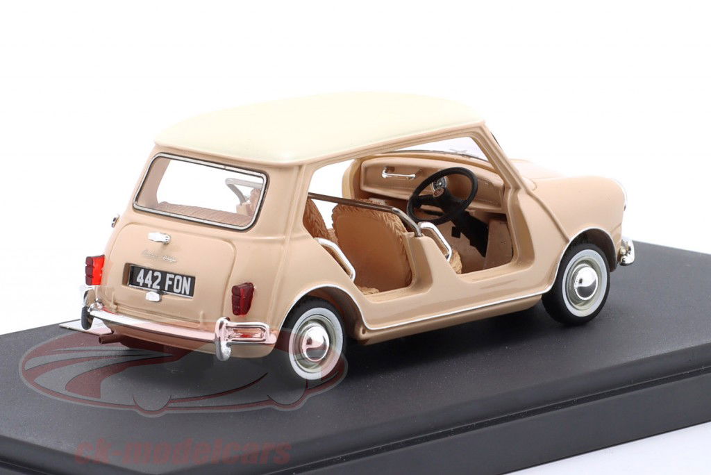 Mini Beach Car Année de construction 1962 beige / blanc 1:43 Matrix