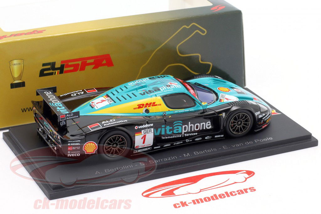 Maserati MC12 GT1 #1 winnaar 24h Spa 2008 Vitaphone Racing Team 1:43 Spark