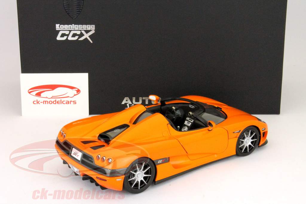 AUTOart 1:18 Koenigsegg CCX 2008 orange 79001 model car