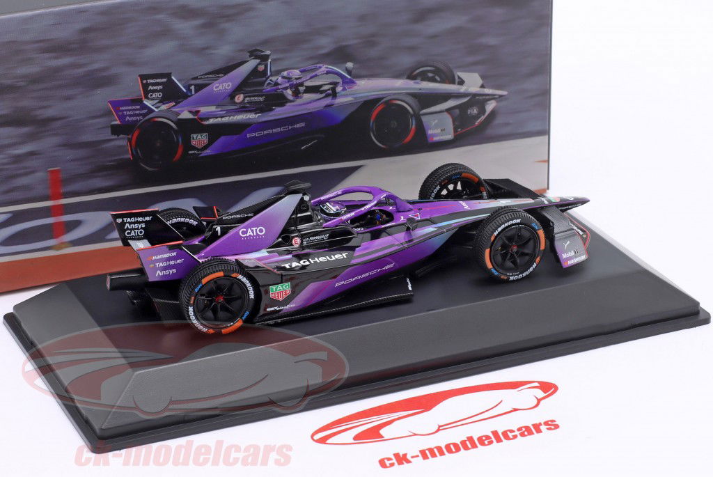 Pascal Wehrlein Porsche 99X Electric #1 formel E sæson 11 2024/2025 1:43 Spark