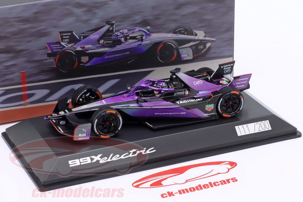 Pascal Wehrlein Porsche 99X Electric #1 formel E sæson 11 2024/2025 1:43 Spark