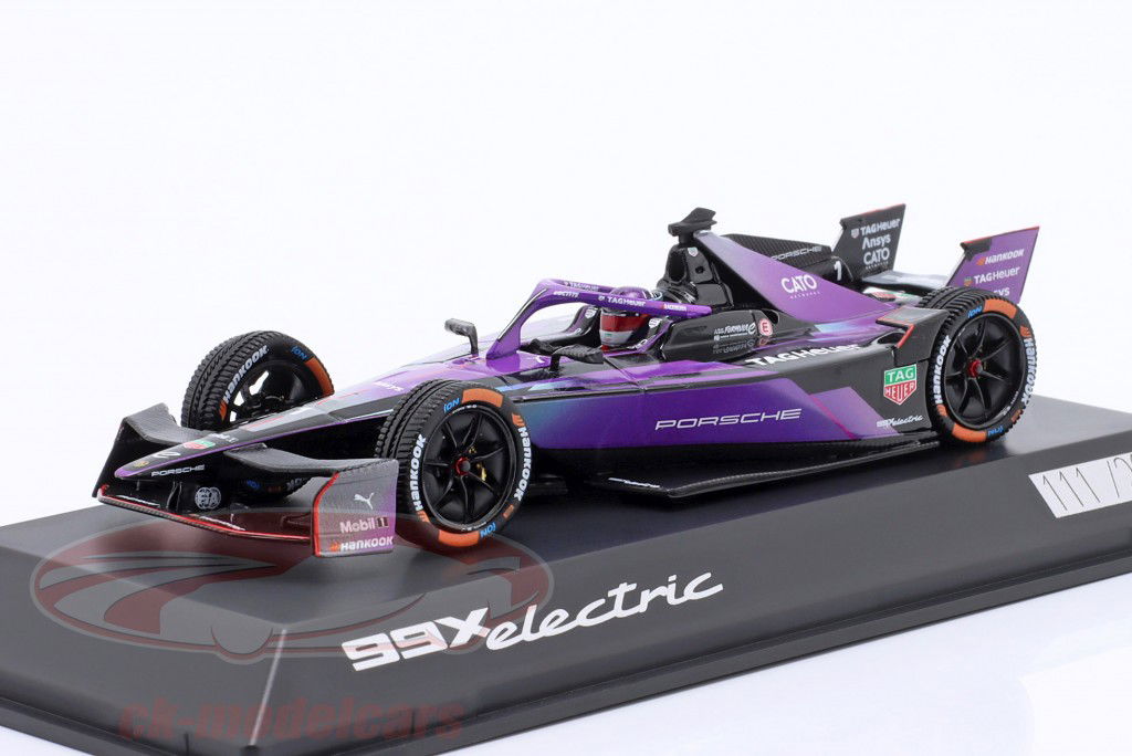 Pascal Wehrlein Porsche 99X Electric #1 formel E sæson 11 2024/2025 1:43 Spark