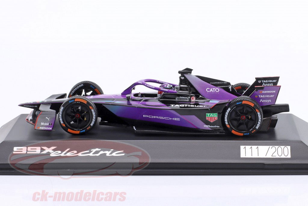 Pascal Wehrlein Porsche 99X Electric #1 formel E sæson 11 2024/2025 1:43 Spark