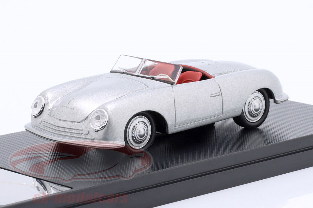 Porsche 356 Nr. 1 Roadster Anno di costruzione 1948 argento 1:43 Welly