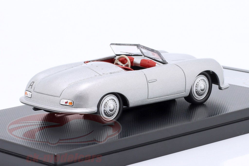 Porsche 356 Nr. 1 Roadster Anno di costruzione 1948 argento 1:43 Welly