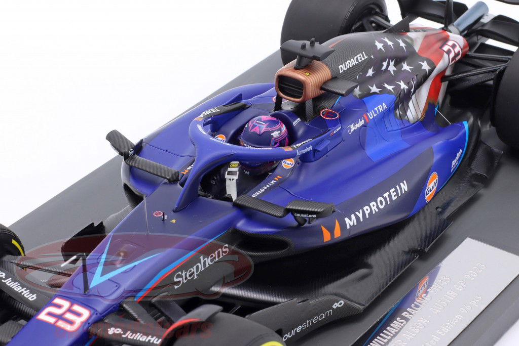 Alex Albon Williams FW45 #23 9° U.S.A. GP formula 1 2023 1:18 Minichamps