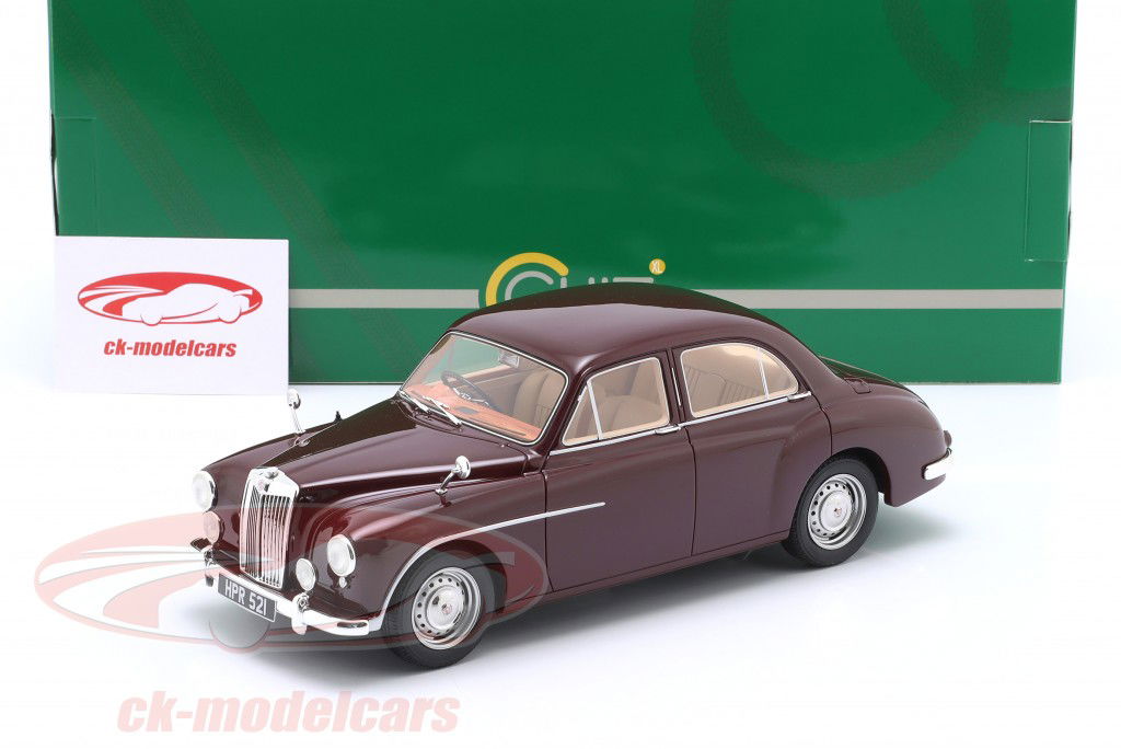 MG Magnette ZA Год постройки 1953-1956 темно-красный 1:18 Cult Scale