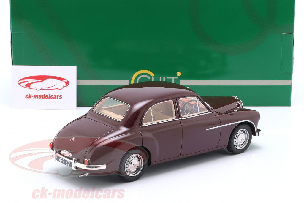 MG Magnette ZA Год постройки 1953-1956 темно-красный 1:18 Cult Scale