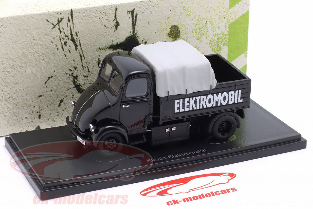 Skoda Elektromobil Année de construction 1944 noir 1:43 AutoCult