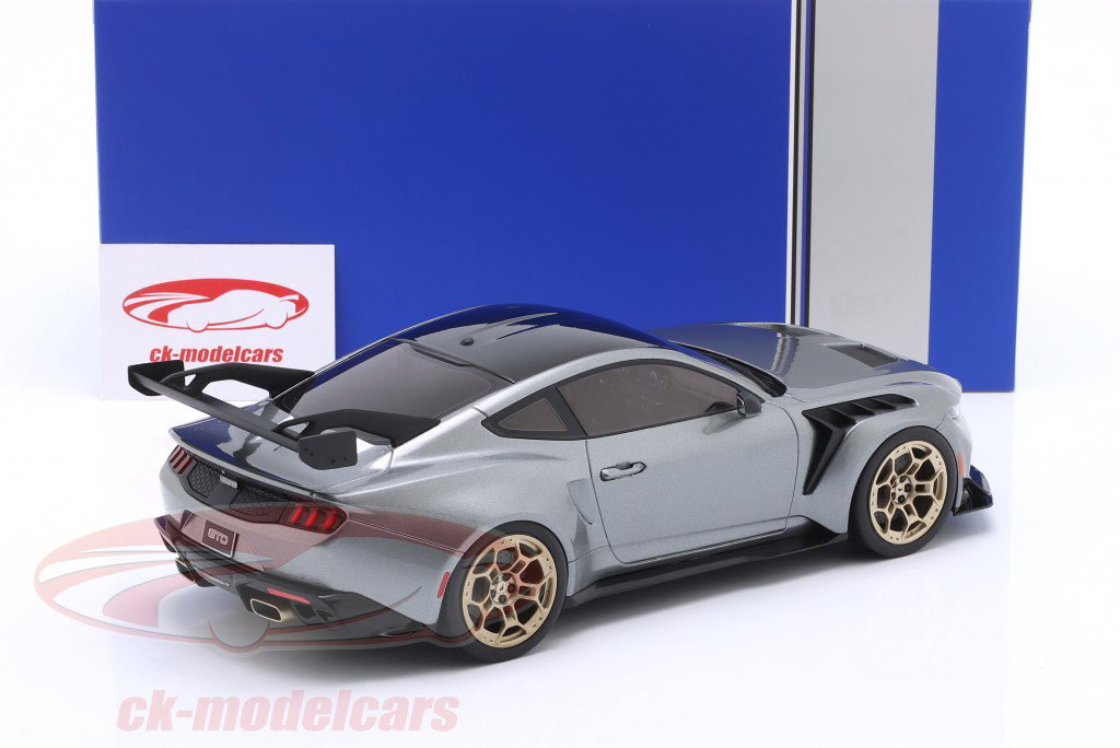 Ixo 1:18 Ford Mustang GTD Año de construcción 2025 gris plateado