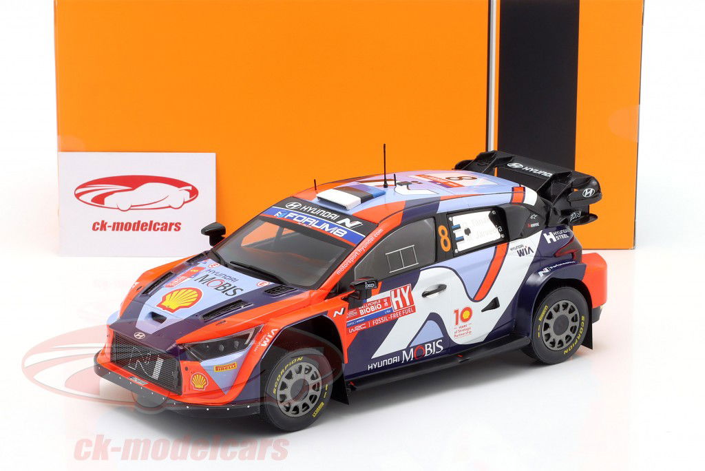 Hyundai i20 N Rally1 Hybrid #8 3rd Rallye Chile 2024 Tänak, Järveoja 1:18 Ixo