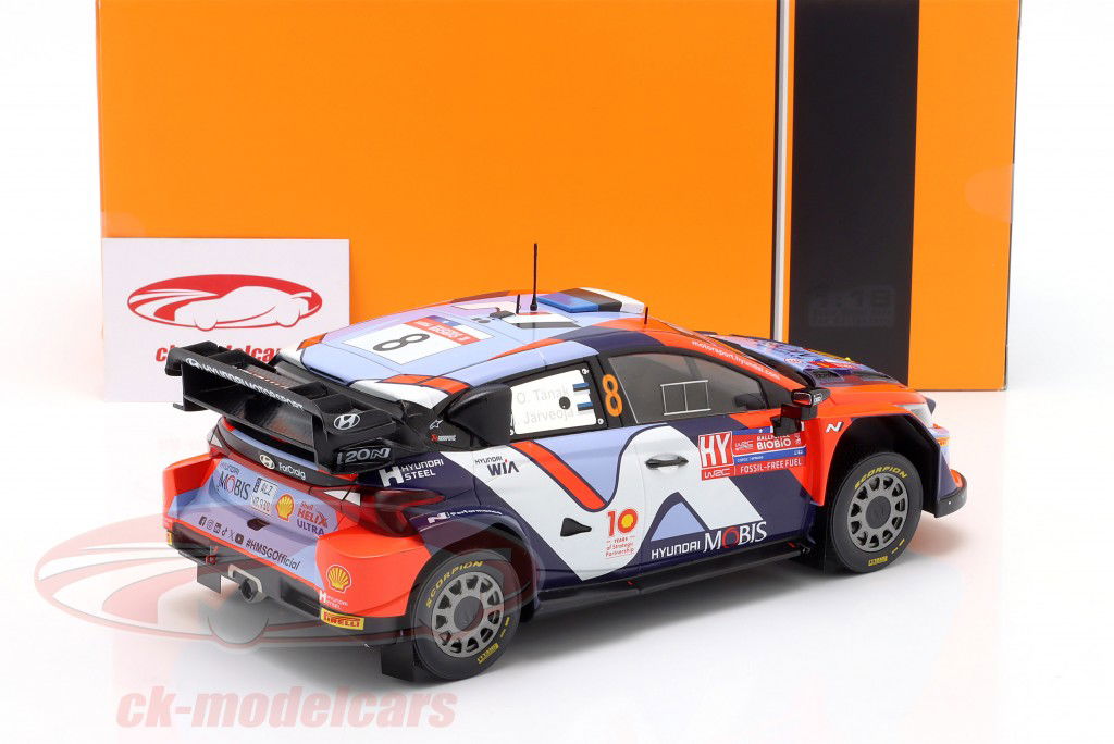 Hyundai i20 N Rally1 Hybrid #8 3rd Rallye Chile 2024 Tänak, Järveoja 1:18 Ixo