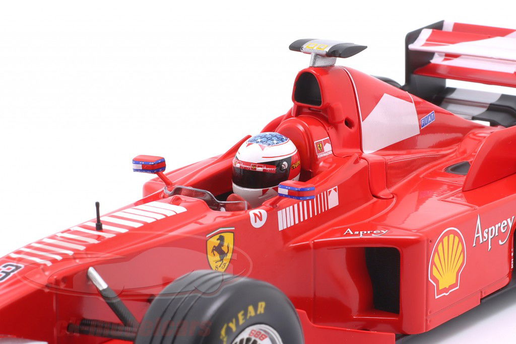M. Schumacher Ferrari F300 #3 ganhador Francês GP fórmula 1 1998 1:18 WERK83