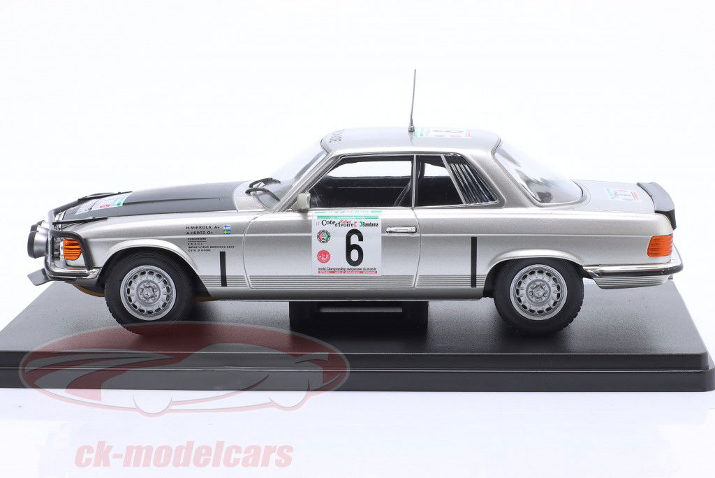 Mercedes-Benz 450 SLC #6 勝者 Rallye Bandama 1979 Mikkola, Hertz 1:24 Altaya