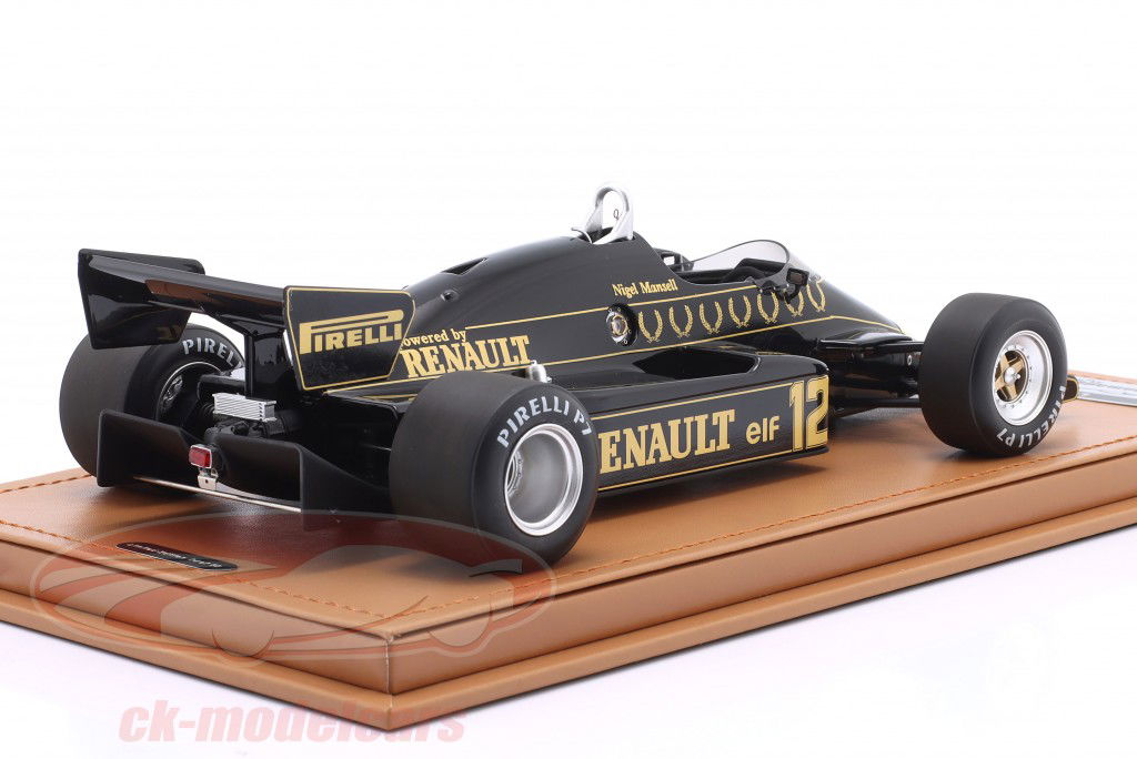 Nigel Mansell Lotus 94T #12 4th британский GP формула 1 1983 1:18 Tecnomodel