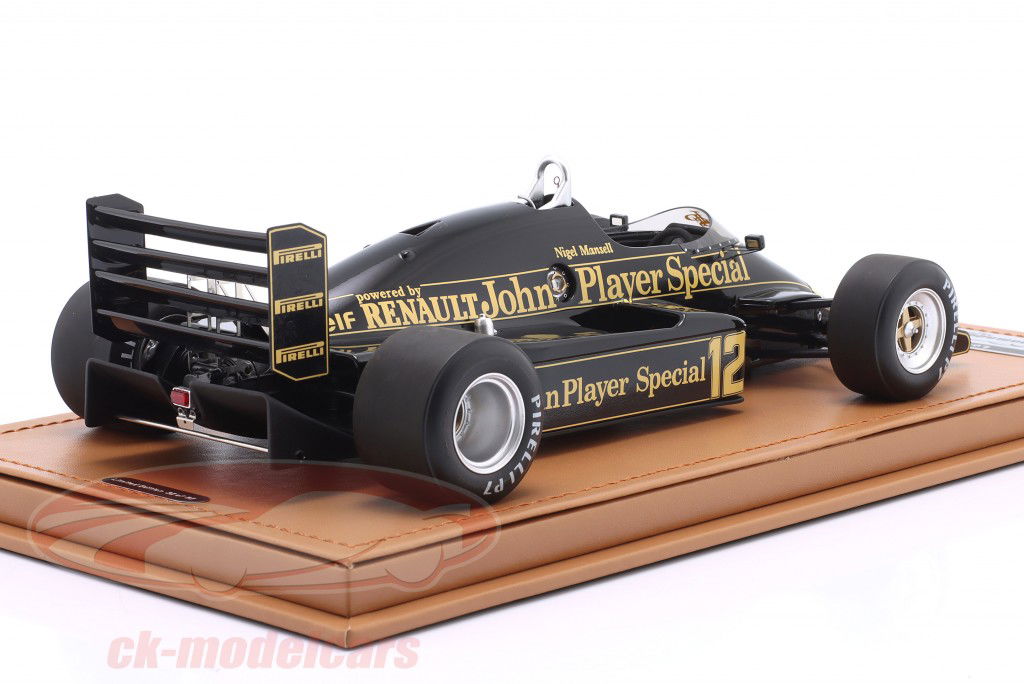 Nigel Mansell Lotus 94T #12 3rd Europa GP fórmula 1 1983 1:18 Technomodel