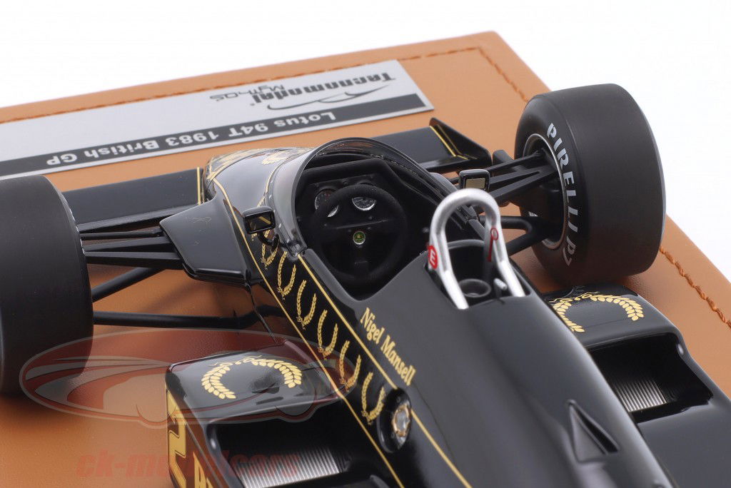 Nigel Mansell Lotus 94T #12 4th британский GP формула 1 1983 1:18 Tecnomodel