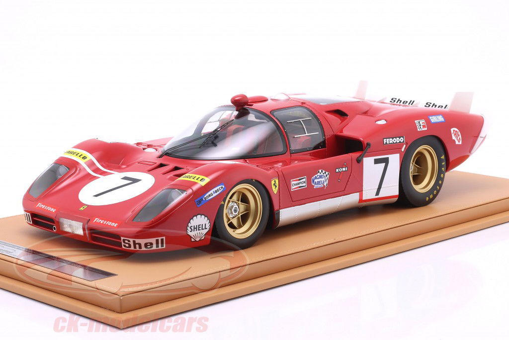 Ferrari 512S 5.0L V12 #7 24h LeMans 1970 Bell, Peterson 1:12 Tecnomodel