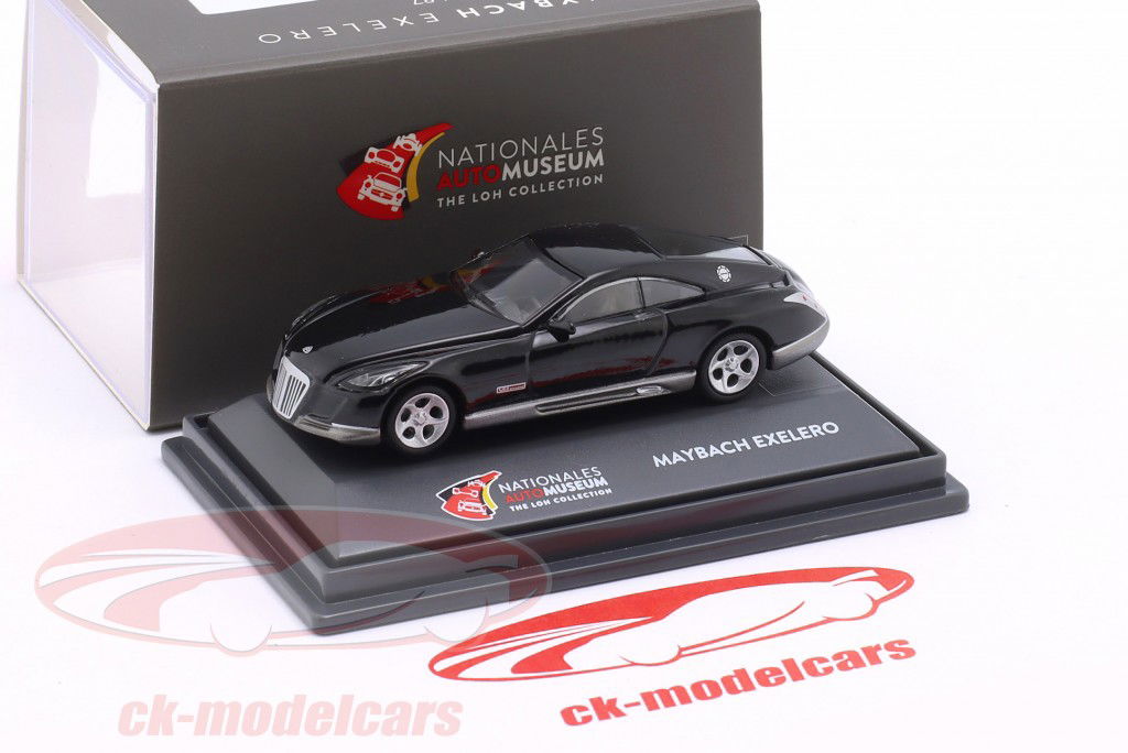 Maybach Exelero Byggeår 2005 sort 1:87 Schuco