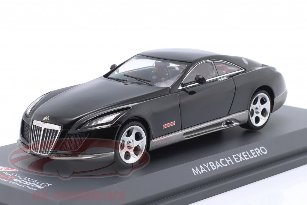 Maybach Exelero Année de construction 2005 noir 1:43 Schuco
