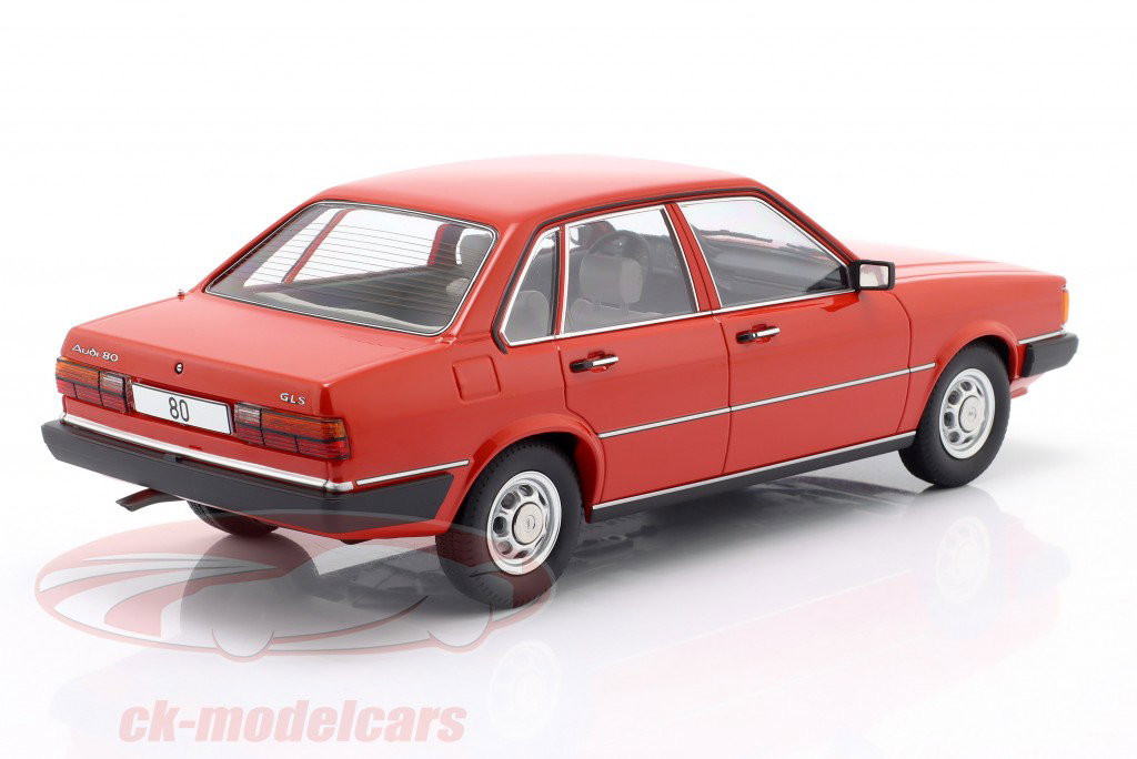 Audi 80 GLS (B2) Année de construction 1978 rouge 1:18 ModelCar Group
