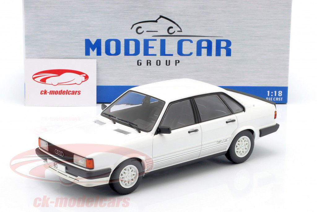 Audi 80 GTE (B2) Année de construction 1978 blanc 1:18 ModelCar Group