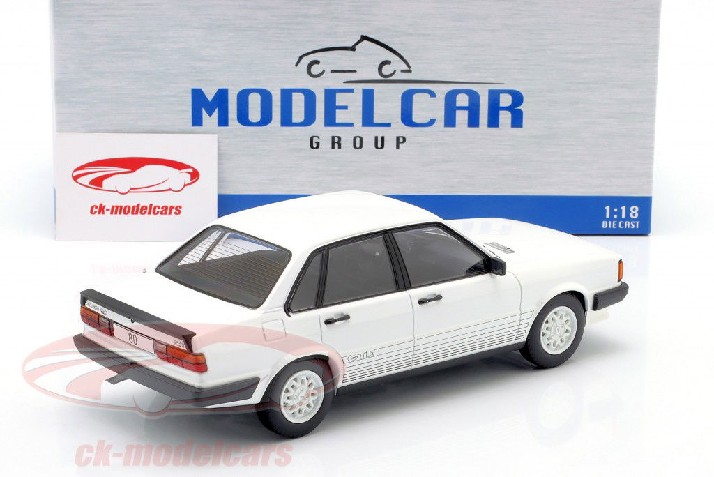 Audi 80 GTE (B2) Année de construction 1978 blanc 1:18 ModelCar Group