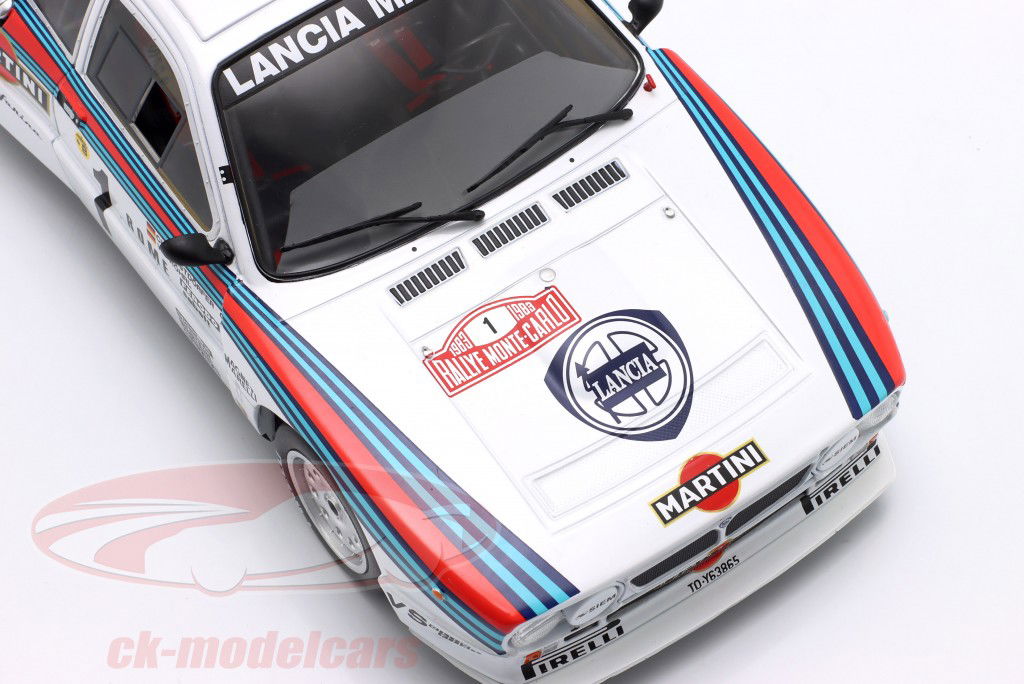 Lancia 037 #1 gagnant Rallye Monte Carlo 1983 Röhrl, Geistdörfer 1:18 WERK83