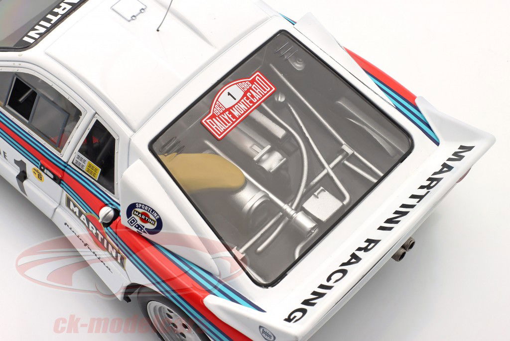 Lancia 037 #1 vinder Rallye Monte Carlo 1983 Röhrl, Geistdörfer 1:18 WERK83