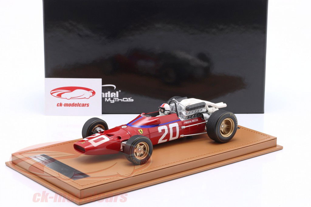 Chris Amon Ferrari 312 #20 4th Нидерланды GP формула 1 1967 1:18 Tecnomodel