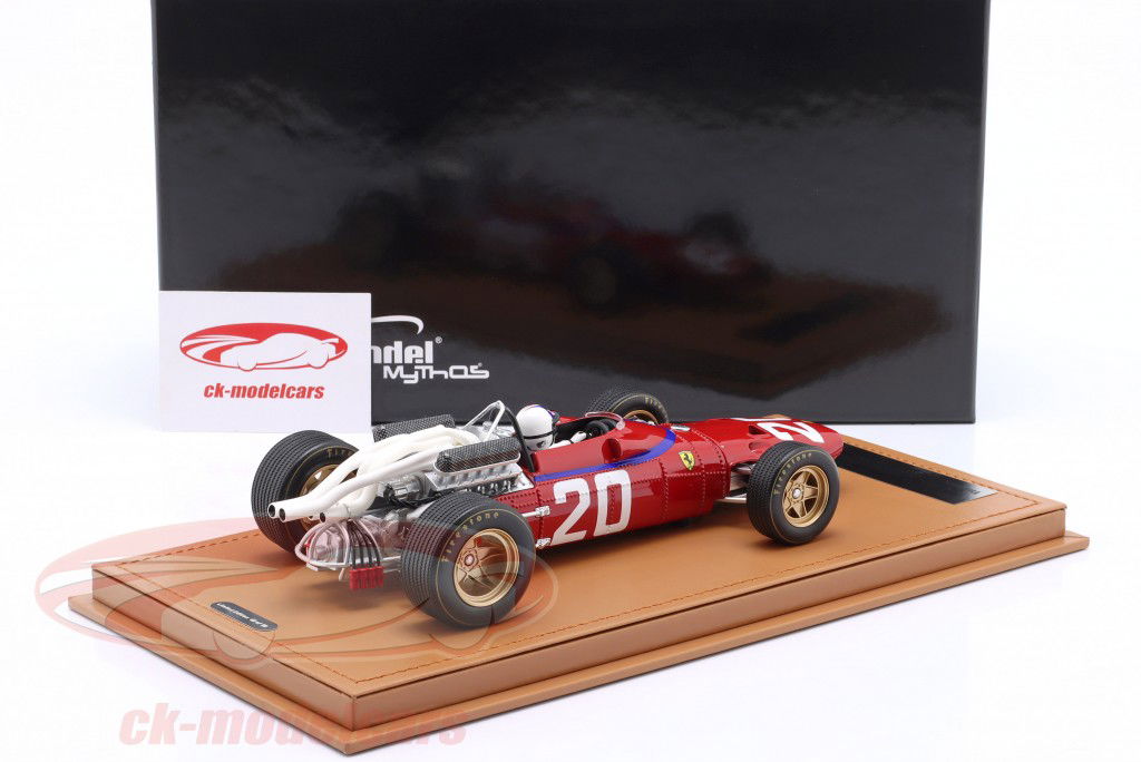 Chris Amon Ferrari 312 #20 4th Nederland GP formule 1 1967 1:18 Tecnomodel