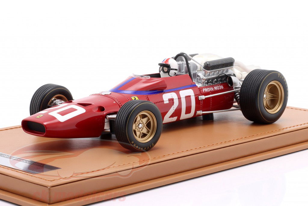 Chris Amon Ferrari 312 #20 4th Niederlande GP Formel 1 1967 1:18 Tecnomodel