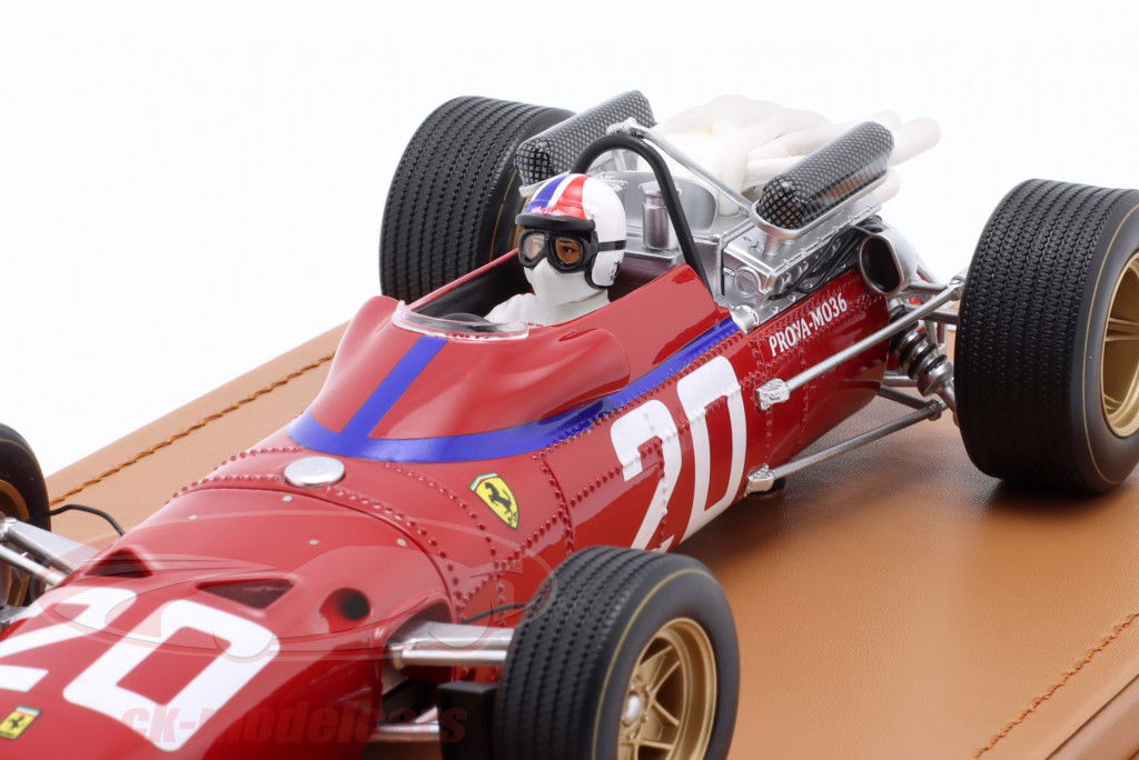 Chris Amon Ferrari 312 #20 4th Nederland GP formule 1 1967 1:18 Tecnomodel